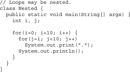 Nested Loops